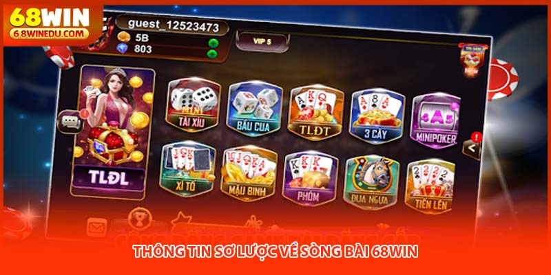 Thông tin sơ lược về sòng bài 68WIN